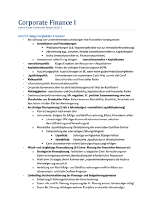 CF1 Mitschrift / ZSF