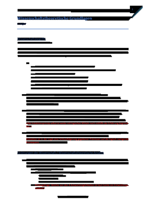 Wissenschaftstheoretische Grundlagen Rogler