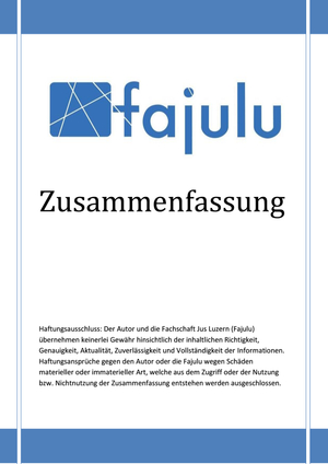 Juristische Methodik ZSF #1