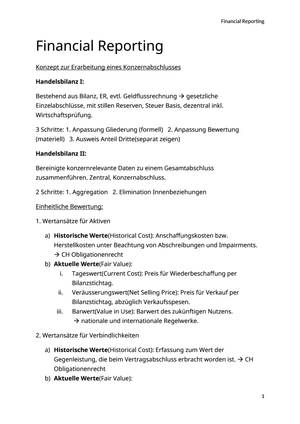 Kurze Zusammenfassung Buch